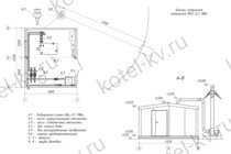Модульная котельная мощность 200 кВт