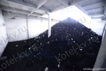 Закрытый угольный склад твердотопливной паровой котельной